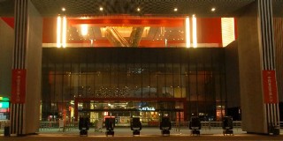 场馆夜景全景展示